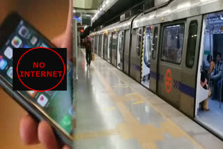 Internet service closed in many areas of Delhi, many metro stations closed