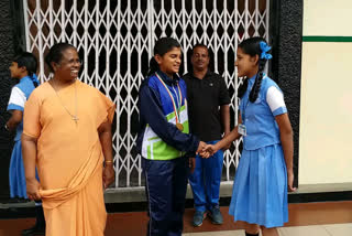 Tamilnadu Basket Ball Women's Team won Gold after 40 years in National Level tournament