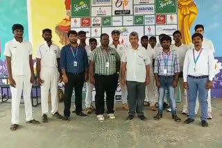 eenadu sports league - 2019 at guntur chalapathi college