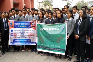 students organized Consumers awareness rally