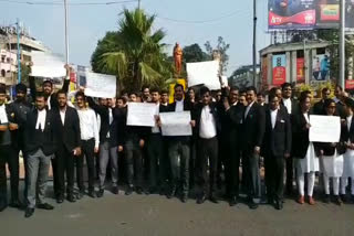 Lawyers protest