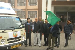 promoting van launched in Nuh to make farmers aware