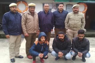 3 man arrested with Charas