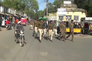 Police conduct flag march in Sheopur