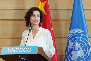 UNESCO condemns  Audrey Azoulay condemns  Audrey Azoulay on Pakistan  Audrey Azoulay on journalist killing  വനിതാ മാധ്യമ പ്രവര്‍ത്തകയുടെ കൊലപാതകം അന്വേഷിക്കണമെന്ന് യുനസ്‌കോ ഡയറക്ടര്‍ ജനറല്‍  കഴിഞ്ഞ നവംബര്‍ 25നാണ് മാധ്യമ പ്രവര്‍ത്തകയെ കൊല്ലപ്പെട്ട നിലയില്‍ കണ്ടെത്തിയത്