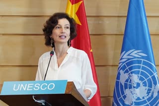 UNESCO director general Audrey Azoulay