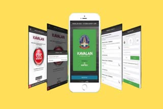 Kavalan app awareness in chennai