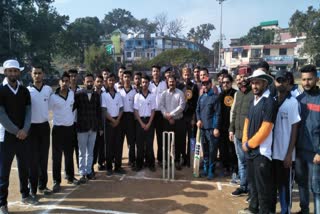 Cricket competition organized in Nahan