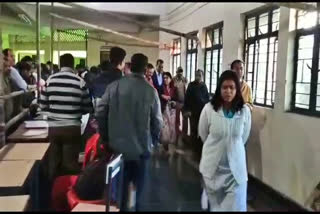 Polling staff left for Polling centers in korba