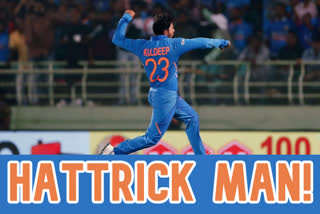 kuldeep yadav hattrick