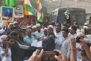 protest against CAA in nashik by all parties