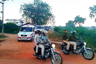 flag march in jashpur