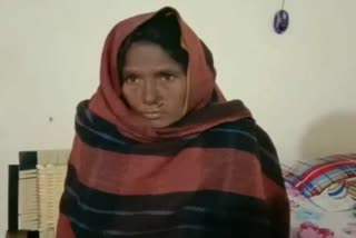 a woman seen snobber on road at midnight in bhiwani