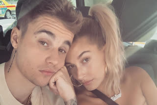 justin bieber shares steaming christmas pic with wife