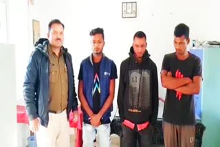 three accused arrested