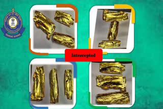 2 smugglers arrested with 840 grams gold from IGI Airport