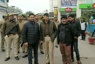 Police patrolling everywhere in Ghaziabad