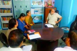 Education Minister S. Suresh Kumar visit