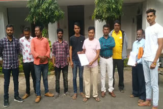 Villagers submitted memorandum to collector