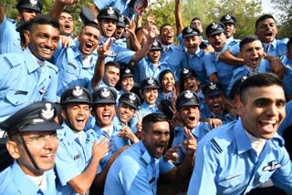 graduation day at dundigal  airforce academy in Hyderabad