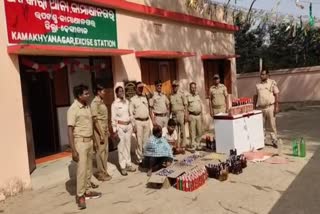 excise dept raid in kamakhyanagar, massive foreign liquor seized, dhenkanal latest news, ଢେଙ୍କାନାଳ ଲାଟେଷ୍ଟ ନ୍ୟୁଜ, ଅବକାରୀ ବିଭାଗ ଚଢାଉ, ବିପୁଳ ବିଦେଶୀ ମଦ ଜବତ