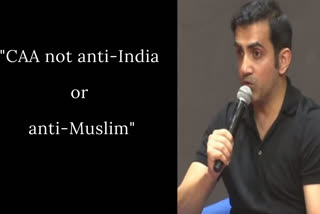 BJP MP from East Delhi, Gautam Gambhir