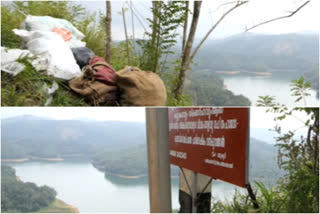 കള്ളിമാലി കള്ളിമാലിയിലെ മാലിന്യ നിക്ഷേപം രാജാക്കാട് ഗ്രാമ പഞ്ചായത്ത് Kallimali waste issue in kallimali