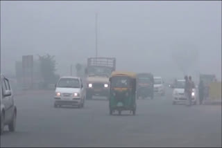 heavy fog stop vehicle speed in palwal