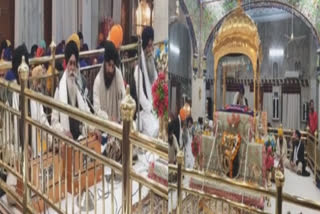 Keertan samagam held at Gurdwara Jyoti sarup