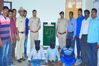 Detention of highway robbers in mysore