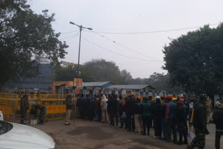 tight security on ramlila maidan