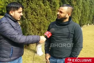 Nati King Kuldeep Sharma's special conversation with ETV Bharat in mandi