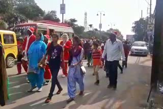 Christian society holds a Christmas mega rally in Raipur