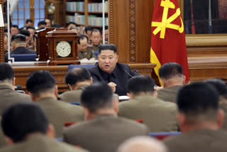 Kim holds party meeting to bolster NKorea military