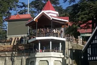 shimla police  prepared a traffic plan