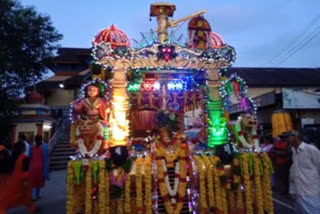 thankayanki procession  തങ്കയങ്കി ഘോഷയാത്രയ്ക്ക് തുടക്കം  പത്തനംതിട്ട  ശബരിമല  ശബരിമല ലേറ്റസ്റ്റ് ന്യൂസ്