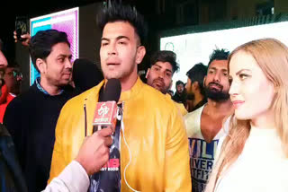 bodybuilder Sahil Khan reached Jaipur, बॉडी बिल्डर साहिल खान पहुंचे जयपुर