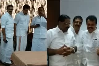 UDF  UDF delegates visit to Mangalore  muslim league mla  കാസര്‍കോട് ജില്ലാ വാര്‍ത്തകള്‍  യു.ഡി.എഫ് ജനപ്രതിനിധികളുടെ മംഗളൂരു സന്ദർശനം  സന്ദർശനത്തിൽ ആശയക്കുഴപ്പം