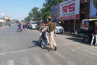 Barmer news, Traffic police, बाड़मेर समाचार