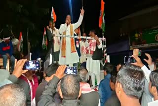 CONGRESS JANAJAGARN RALLY FROM DHUBRI TO SADIA ETV BHARAT