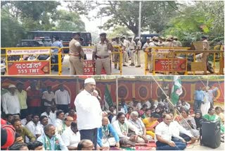 JDS protests in Mysore