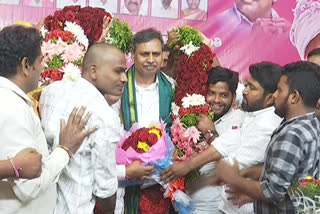 honor to palla rajeshwar reddy by minister errabelli in warangal