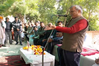 birth anniversary, former PM Chaudhary Charan Singh, celebrated in Bharatpur, पूर्व प्रधानमंत्री चौधरी चरण सिंह