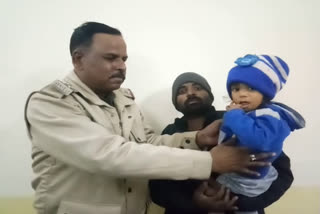 alwar news, भिवाड़ी में बच्चे का अपहरण, फूलबाग थाना क्षेत्र में अपहरण, bhiwadi news, पुलिस ने सुरक्षित छुड़ाया बच्चा, बच्चे का अपहरण,  rajasthan news