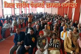 85 senior citizens honored, ajmer news, अजमेर न्यूज