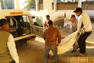 Dead body found hanging from fan in dharamshala room in morena