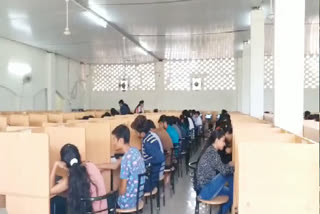 TET examination peaceful at Devi Ahilya University