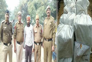 smuggler arrested with 42 cases of illegal liquor