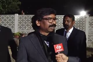 Hemant Soren exclusive interview with etv bharat