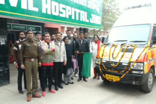 jind health department gets 6 new ambulances